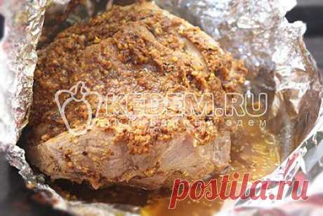 Запеченное мясо в фольге на Новый год - Новогодние рецепты 2014 новогодние вторые блюда