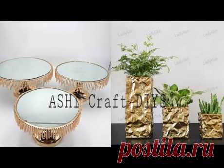 Aluminumfoil Craft | DIY home Decoration Ideas | Handmade Craft @ZardosiTutorial