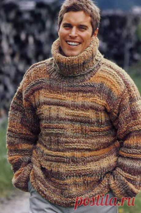 мужские свитера спицами - Поиск в Google