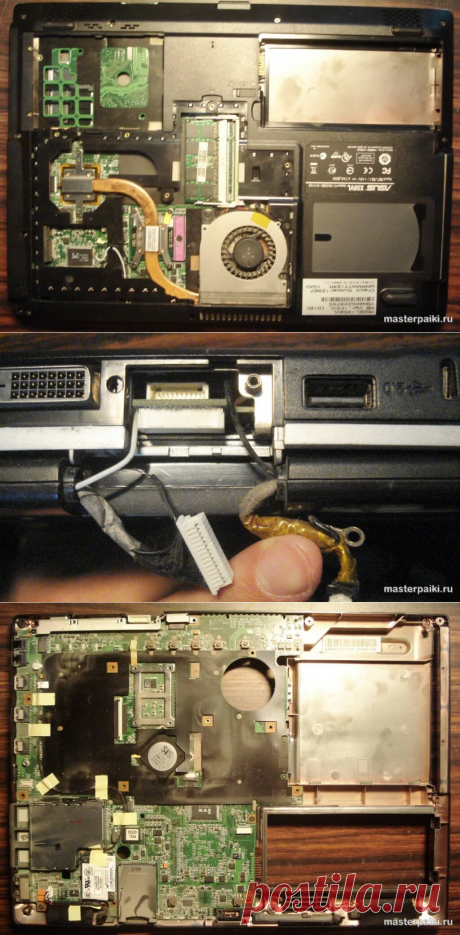 Ремонт разъема ноутбука Asus X50VL | Мастер Пайки