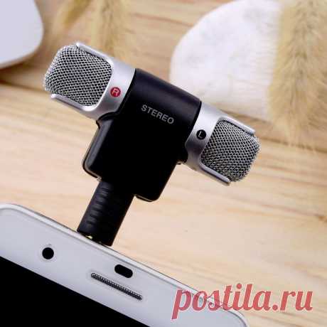 Мини-микрофон для смартфона по цене 155 рублей. Доставка бесплатная!