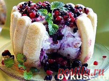 Ягодный десерт с творожным сыром - Простые рецепты Овкусе.ру