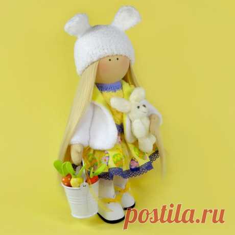 Текстильная кукла от Ольги Рожковой 

#куклы #игрушки #hand_made #рукоделие #творчество #шьем #handmade #masaa #тильда #выкройки