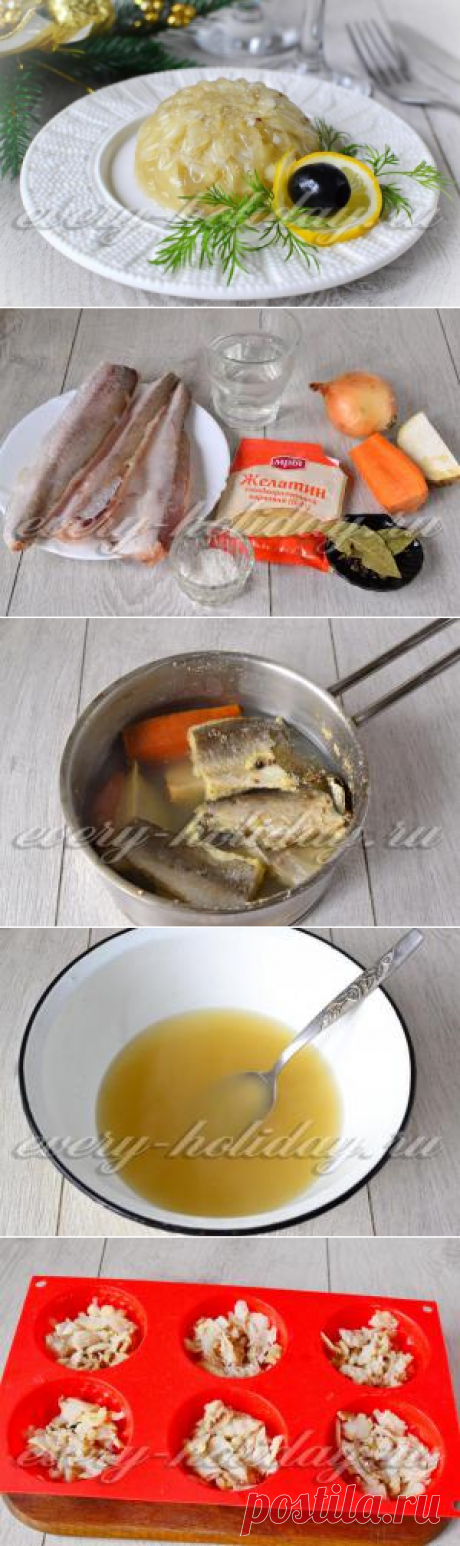 Заливное из рыбы: рецепт с фото