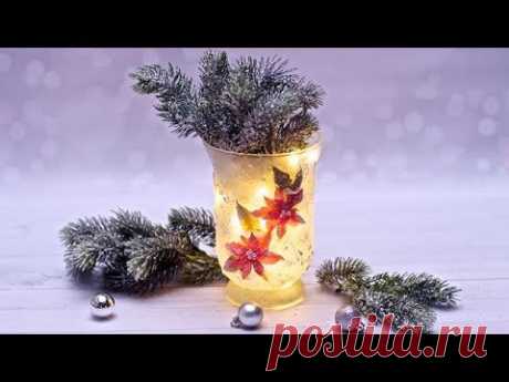(521) Sospeso lampion świąteczny - DIY tutorial - YouTube