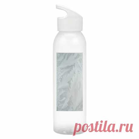 Бутылка для воды Морозный узор #4618151 в Москве, цена 790 руб.: купить бутылки с принтом от Anstey в интернет-магазине