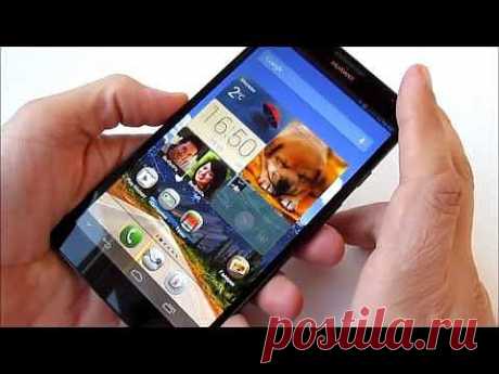 Huawei Ascend Mate - 6,1&quot; IPS-планшетофон - видео обзор - YouTube