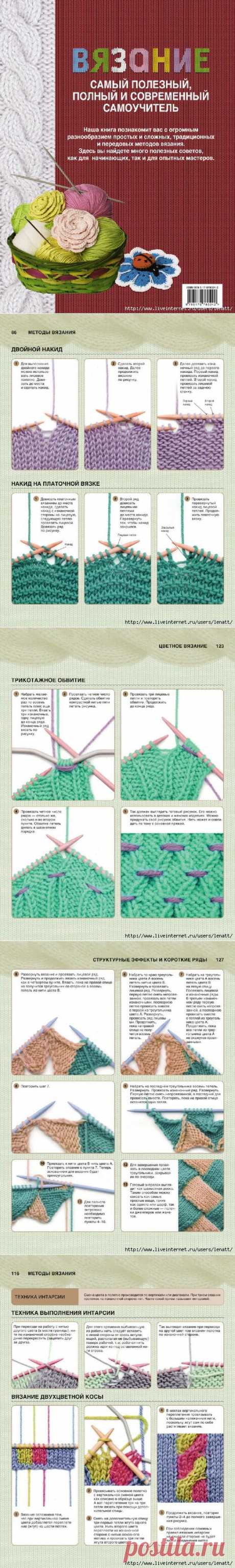 Вязание.Самый полезный, полный и современный самоучитель | Варварушка-Рукодельница
