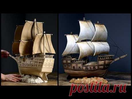 ❣DIY Pirate Ship Using Cardboard❣