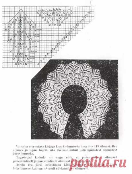 схемы "Воротник Шевалье спицами",: 21 тыс изображений найдено в Яндекс.Картинках