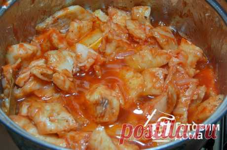 Рыба в томатном соусе - пошаговый рецепт с фото на Готовим дома