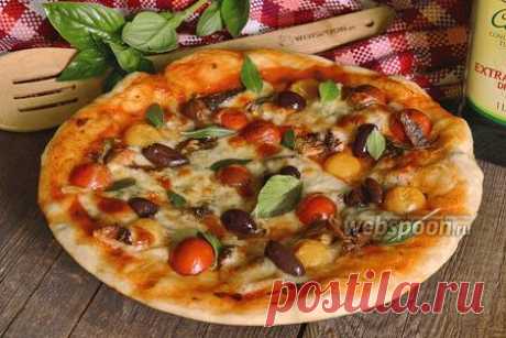Пицца со сладким перцем и маринованным луком | Рецепт пиццы с маринованным луком с фото на Webspoon.ru