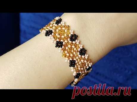 Bead bracelet/Diy Bracelet/Bracelet/Tutorial/Браслет из бисера/Браслет своими руками/Натали Амапола