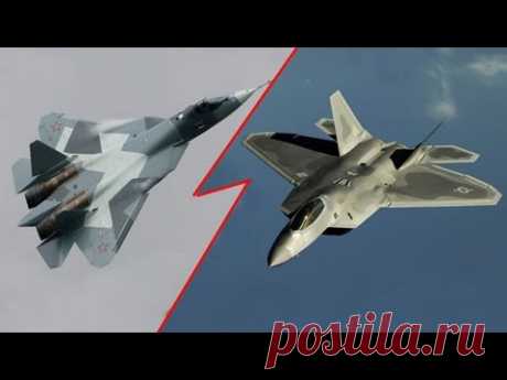 Т-50 против F-22: виртуальный бой