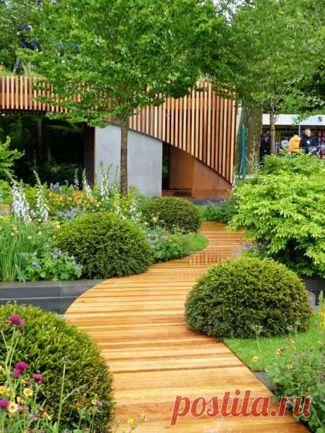 Ландшафтный дизайн — воплощение зеленого рая — Дом и Сад