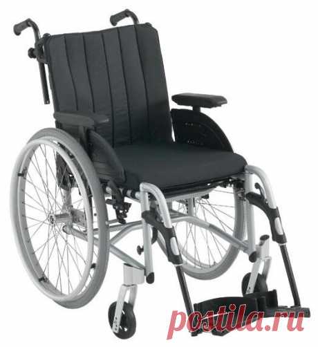 Кресло-коляска механическая INVACARE XLT Swing, ширина сиденья: 330 мм/ткань, цвет: черный — Цены