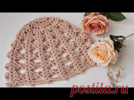 ✔Как связать детскую панамку крючком. Летняя панамка &quot;Софья&quot; Урок 144 Panama crochet