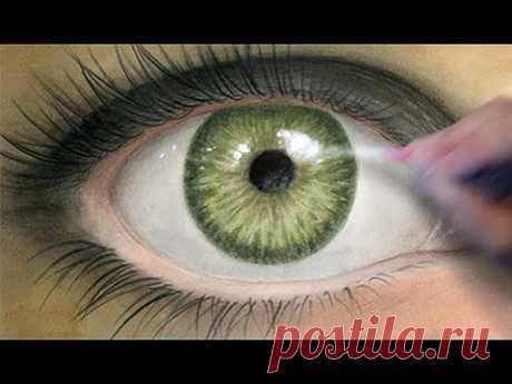 How to Paint a Realistic Eye [Coloring Tutorial] - YouTube