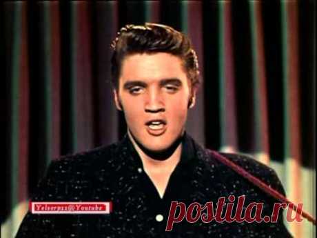 Elvis Presley - Blue Suede Shoes 1956 (COLOR and STEREO)