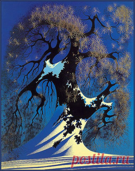 Творчество американского художника Eyvind Earle.