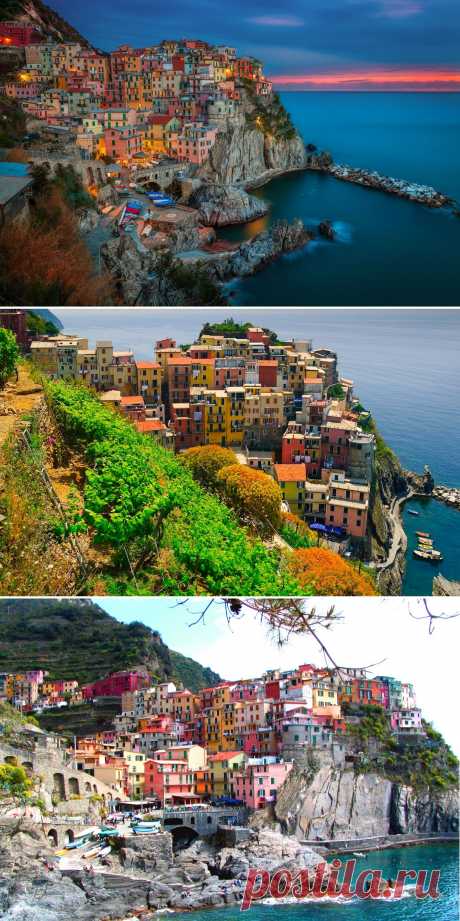 Манарола — небольшой рыбацкий городок в Лигурии, что на севере Италии. Город расположен на скале, нависающей над дикой береговой линией Лигурийского моря. Это один из пяти городов, входящих в состав ...
