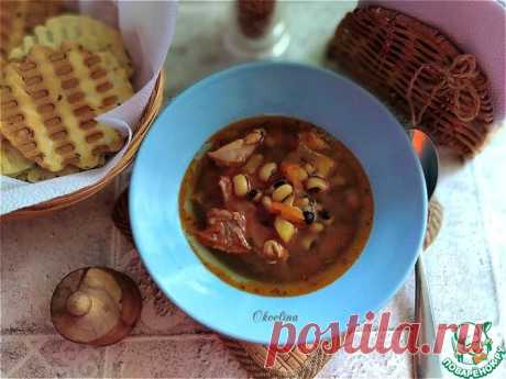 Суп карри с фасолью Кулинарный рецепт