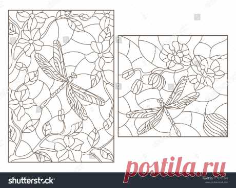 Set Contour Illustrations Stained Glass Style: vector de stock (libre de regalías) 1172271649 | Shutterstock Descubre Set Contour Illustrations Stained Glass Style imágenes de stock en HD y millones de otras fotos de stock, objetos en 3D, ilustraciones y vectores libres de regalías en la colección de Shutterstock.  Se agregan miles de imágenes nuevas de alta calidad todos los días.