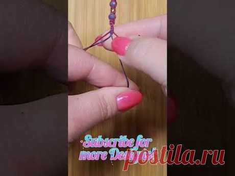 How to Finish Macrame Bracelets | Fishtail Braid #beading #jewelrymaking #jewelrytutorial #macrame