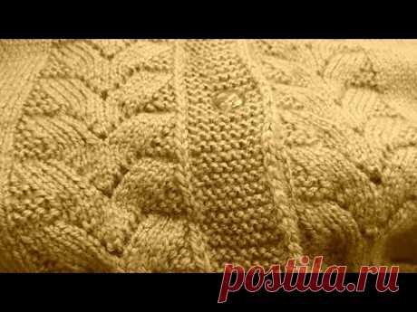 knitting pattern and design for ladies cardigan