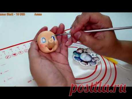 Мамонтёнок из мастики Фигурка на торт 🔴 Танинторт