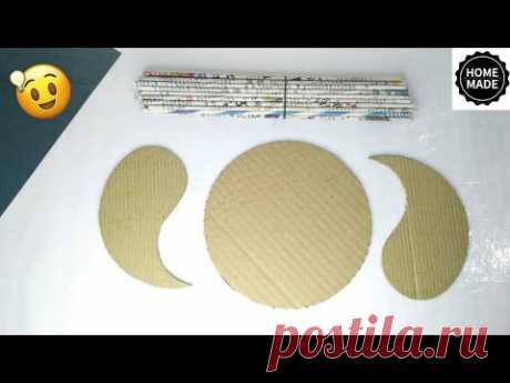 Best out of waste craft ideas | Cardboard craft ideas | best use of old newspaper | #HMA597