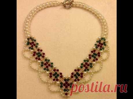Christmas Party Necklace Tutorial