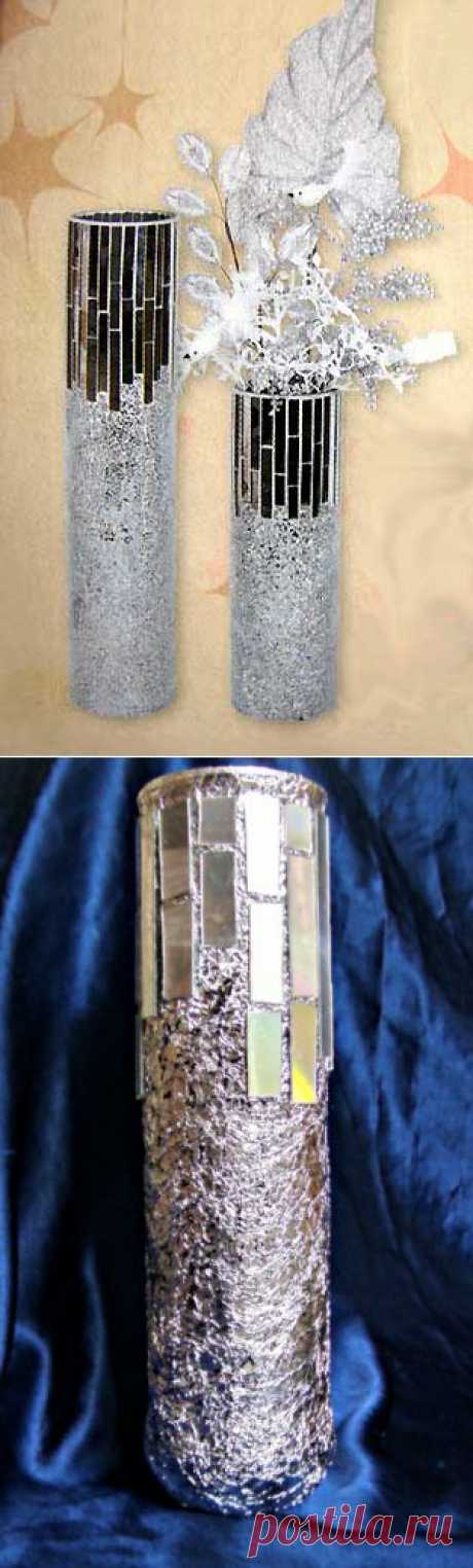 Серебряная ваза | Умелые ручки