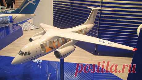 Ан-168 — Ан-148 Antonov Business Jet (ABJ) или Ан-148ABJ. Вариант самолета Ан-148 с VIP-салоном.Просторный салон самолета допускает не только классическую для бизнес-джетов компоновку Elite на 12 мест, но и практически отсутствующую на рынке компоновку Corporate Shuttle на 38 мест для корпоративных перевозок. Кроме того, Ан-168 имеет уникальные для бизнес-джета взлетно-посадочные характеристики. Высоко расположенные двигатели, специально сконструированное шасси и потребная длина ВПП всего 1900