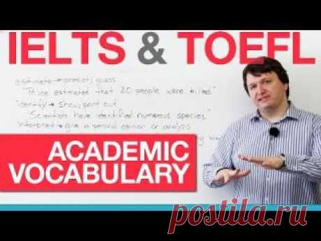 IELTS &amp; TOEFL Vocabulary