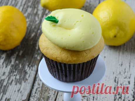 Лимонные кексы с глазурью: пошаговый рецепт - Выпечка - Smak