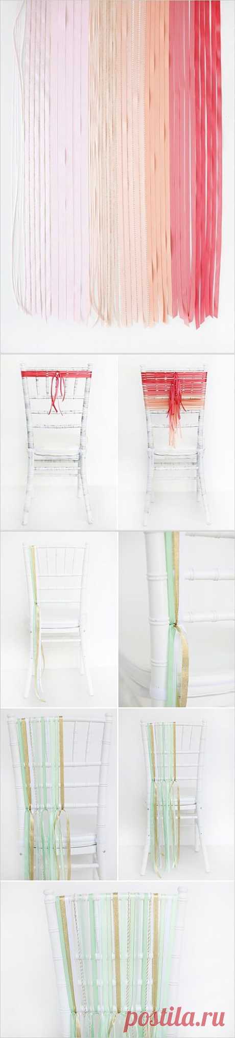 Кастомайзинг стульев: украшение плетением
