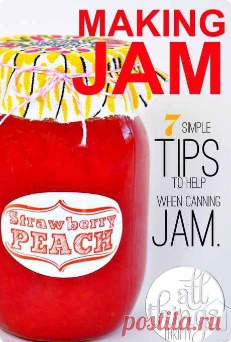 (222) 7 simple tips to homemade strawberry peach jam {and instructions} | JAMS AND JELLY | Персики, Советы и Джем Рецепты