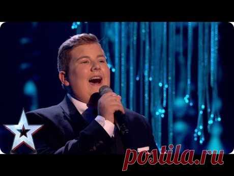 Kyle Tomlinson covers Christina Perri hit for your votes | Grand Final | Britain’s Got Talent 2017 - YouTube