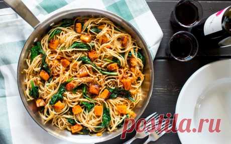 Спагетти с тыквой | Дачная кухня (Огород.ru)