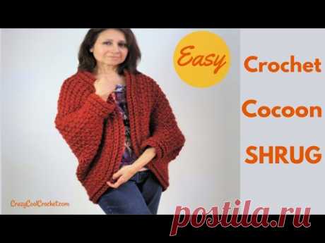 Crochet Cocoon Shrug