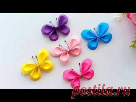 How to make Origami paper butterflies | 蝶々の作り方【DIY】 - YouTube