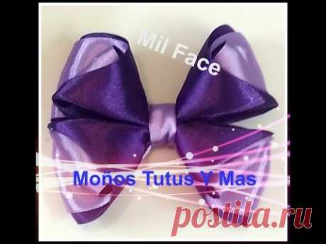 Moño Mil Face Transformado Paso a Paso TWO LOOKS FOR ONE BOW Tutorial DIY PAP