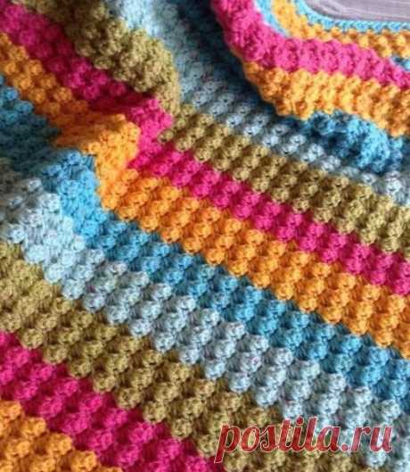 Bubbles Baby Blanket - i want crochet Good morning my dear crochet girls, how are you today, how are you feeling? I hope you are well, because