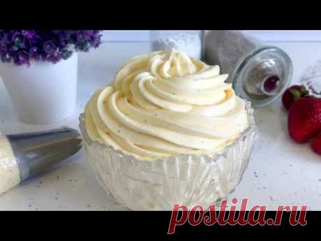 Сливочный Крем Дипломат / Пломбир для торта или эклеров // Pastry cream Diplomat for Cake