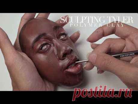 How to Sculpt Tyler, The Creator's Face using Polymer Clay