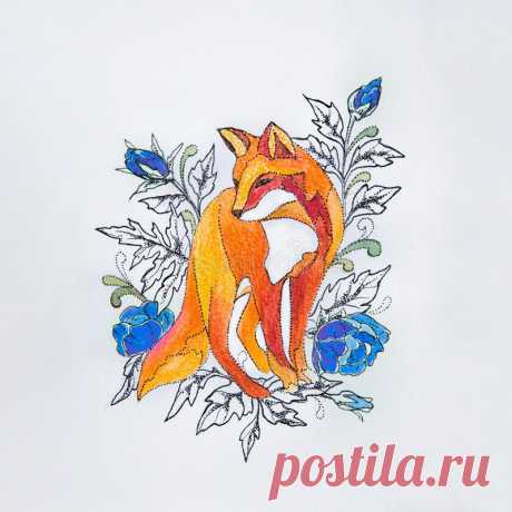 Sketch Foxes In The Flowers On A White Background. Stock Illustration - Illustration of cunning, artistic: 88985665 Illustration about Sketch foxes in the flowers on white background. Illustration of cunning, artistic, sketch - 88985665