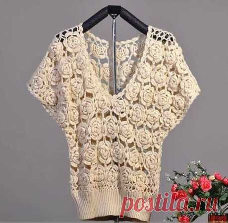 Tina's handicraft : blouses crochet