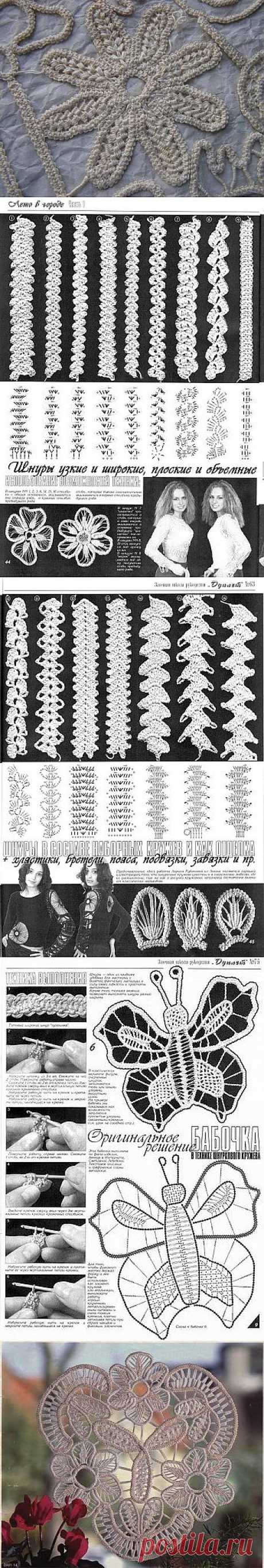 РУМЫНСКОЕ КРУЖЕВО... мотивы... схемы... поэтапность исполнения... много....