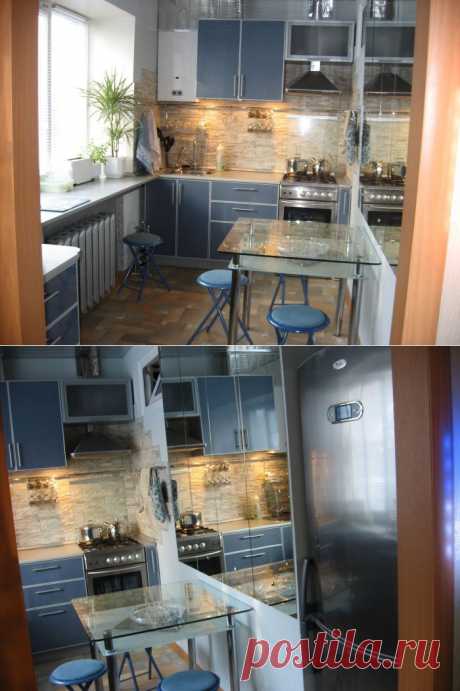 Удачный ремонт кухни площадью 6,75 кв м - Школа ремонта